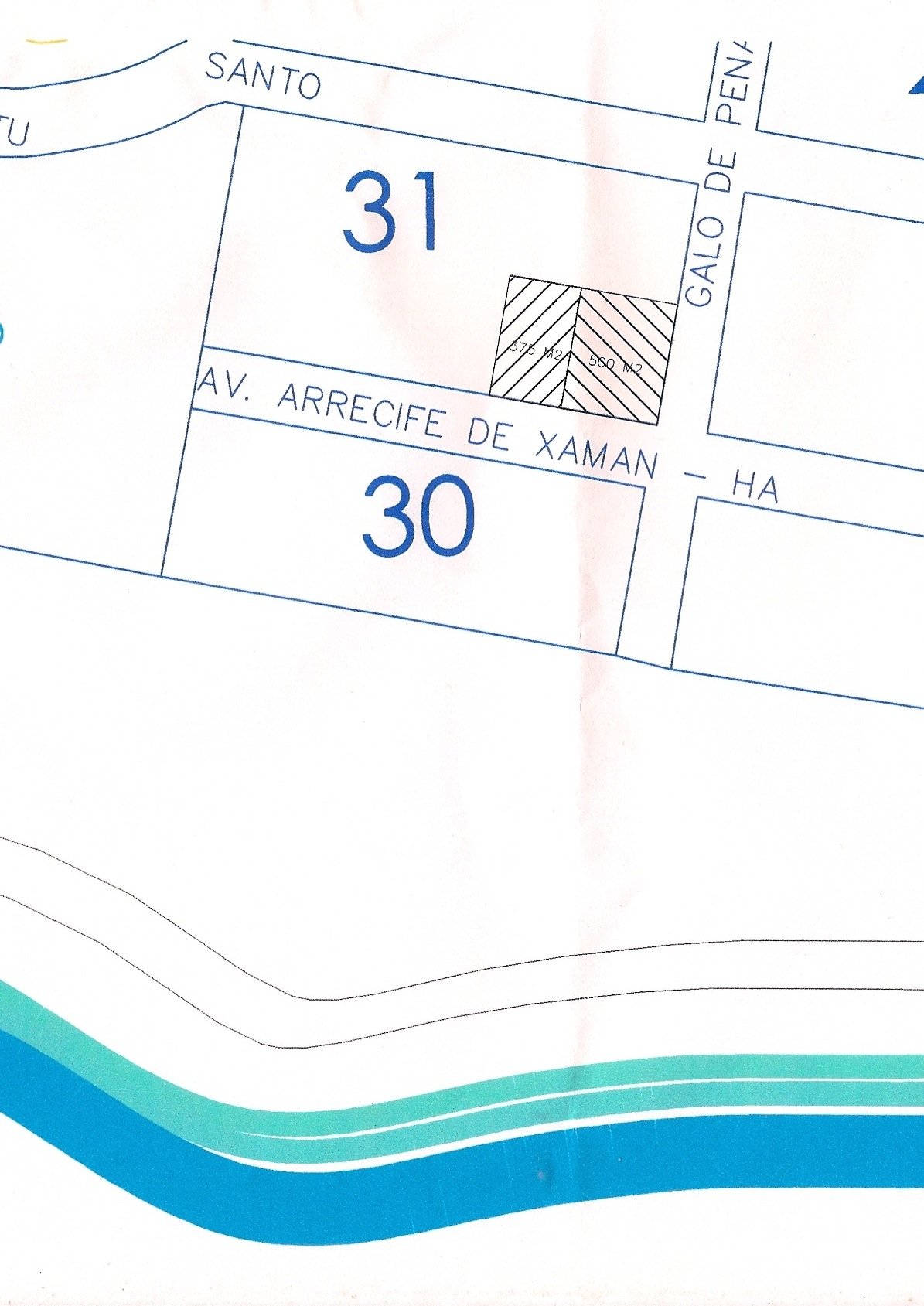 Plan of both lots